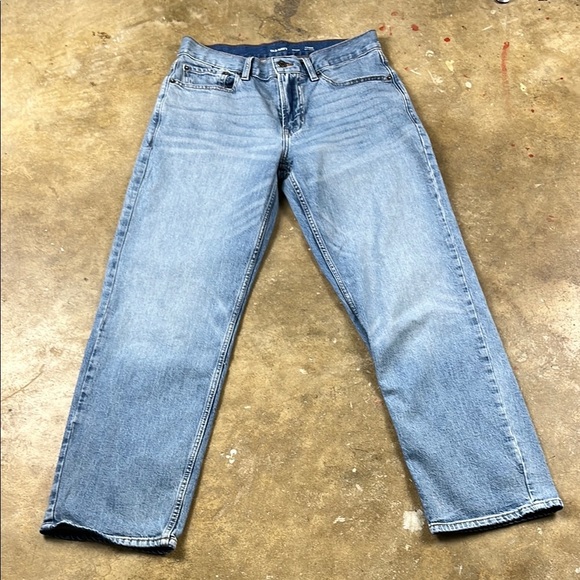 Old Navy Blue Loose Straight Jeans Classic Denim
Size: 30 x 27 - Picture 1 of 5